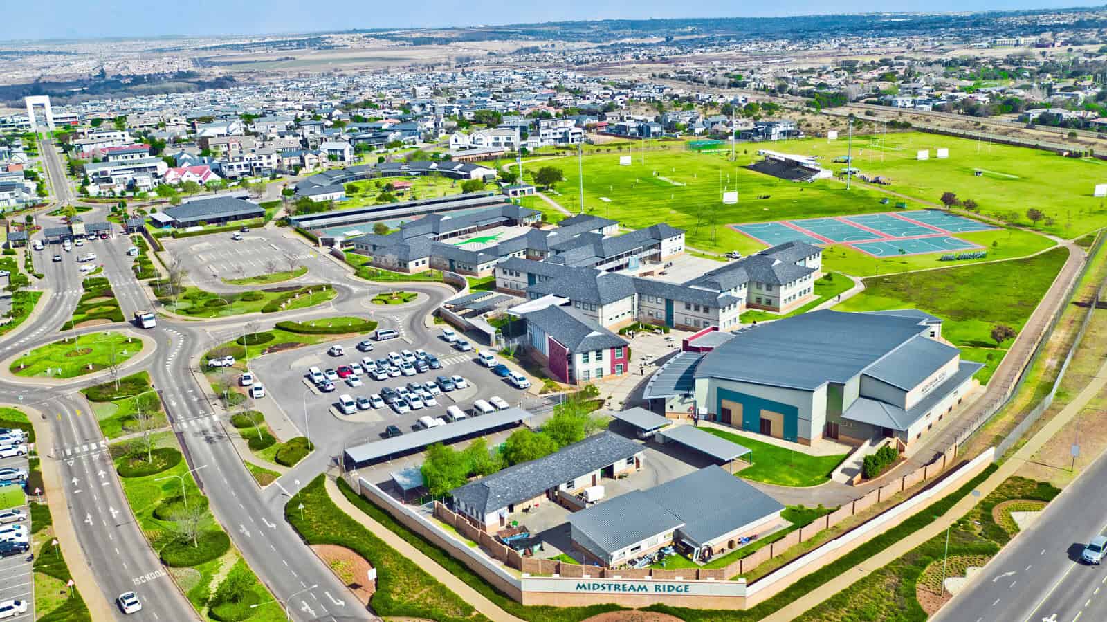 Midstream Estate Aerial View
